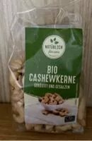 Mängden socker i cashewkerne bio