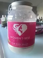 Mängden socker i Women's Best Slim Body Shake Raspberry-vanilla