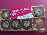 Mängden socker i Protein Pralinés chocolat