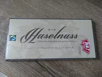 Mängden socker i Bio Haselnuss Vollmilchschokolade mit ganzen Nüssen