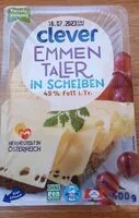Mängden socker i Clever Emmentaler