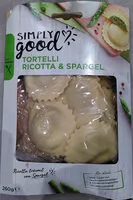 Mängden socker i tortelli ricotta & spargel