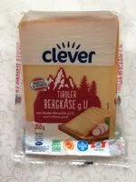 Mängden socker i Tiroler Bergkäse g. U.