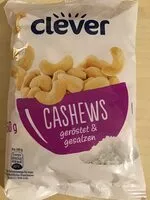 Mängden socker i Cashew Nüsse
