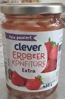 Mängden socker i ERDBEER KONFITURE EXTRA