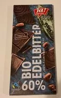 Mängden socker i Bio Edelbitter 100% Kakao