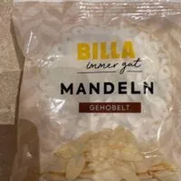 Mängden socker i Mandel gehobelt