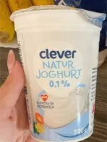 Mängden socker i Clever joghurt natur