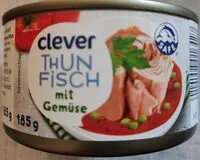 Mängden socker i Thunfisch mit Gemüse
