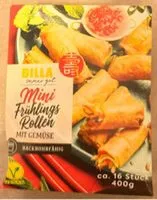 Mängden socker i Mini Frühlingsrollen mit Gemüse