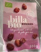 Mängden socker i Rosinen