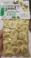Mängden socker i Tortelloni Ricotta und Spinat