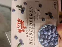Mängden socker i Bio Heidelbeeren