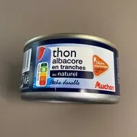 Mängden socker i Thon en tranche au naturel