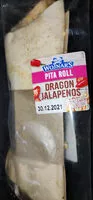 Mängden socker i Pita Roll - Dragon Jalapenos