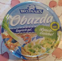 Mängden socker i Obazda Lauchzwiebel