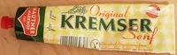 Mängden socker i Kremser Senf