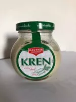 Mängden socker i Kren würzig-scharf