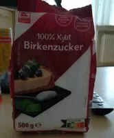 Mängden socker i Birkenzucker