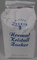 Mängden socker i Normal Kristall Zucker