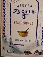 Mängden socker i Puderzucker