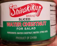 Mängden socker i Sliced Water Chestnut