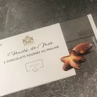 Mängden socker i Fruits de mer fourrés au praliné
