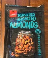 Mängden socker i Roasted unsalted almonds