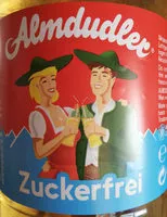 Mängden socker i Almdudler