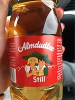 Mängden socker i Almdudler Still