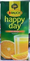 Mängden socker i Happy Day Orangensaft
