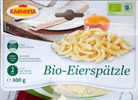 Mängden socker i Bio-Eierspätzle
