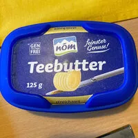 Mängden socker i Teebutter