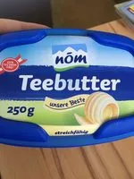 Mängden socker i Teebutter