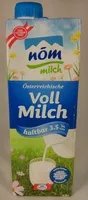 Mängden socker i Österreichische Vollmilch, haltbar 3,5% Fett