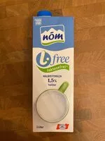 Mängden socker i l free Halbfettmilch 1,5%