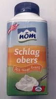 Mängden socker i Schlagobers
