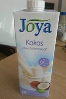 Mängden socker i Joya coconut milk