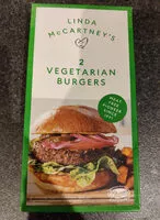 Mängden socker i Linda McCartney's Vegetarian Burgers