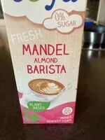 Mängden socker i Mandelmilch