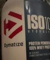 Mängden socker i ISO 100 hydrolized