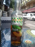 Mängden socker i FuzeTea Thé glacé pêche intense