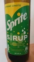 Mängden socker i Sprite Sirup