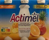 Mängden socker i Actimel Immunsystem