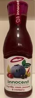 Mängden socker i Innocent pur jus de 6 fruits presses