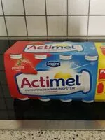 Mängden socker i Actimel fraise