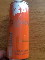 Mängden socker i RedBull Orange Edition