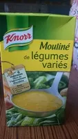 Mängden socker i Mouliné de légumes variés
