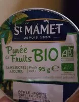 Mängden socker i purée de pommes bio