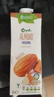Mängden socker i Organic Almond Original